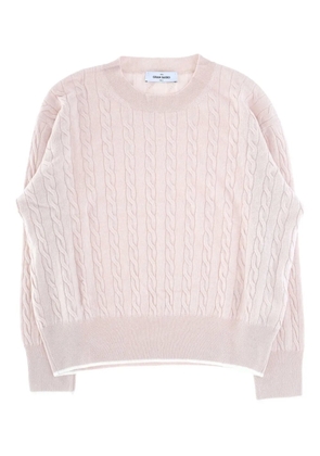 Gran Sasso cable-knit sweater - Neutrals