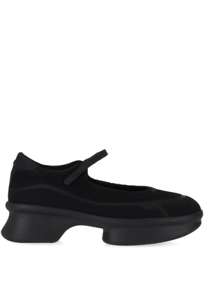 Prada mesh-panels slip-on sneakers - Black