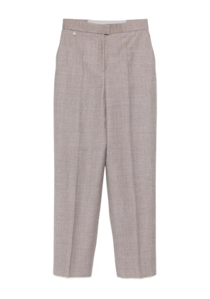 Agnona button trousers - Brown