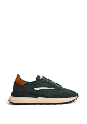D.A.T.E. panelled suede sneakers - Green
