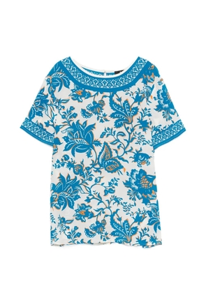ETRO floral-print blouse - White