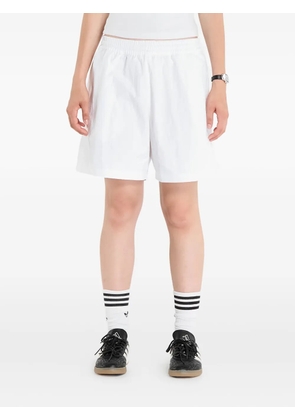 adidas elasticated-waistband short - White
