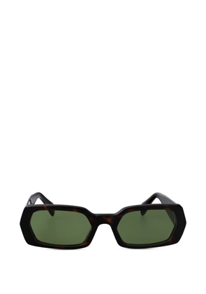 Retrosuperfuture L'Altro geometric-frame sunglasses - Brown