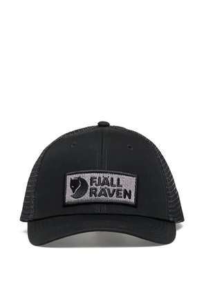 Fjällräven logo patch cap - Black
