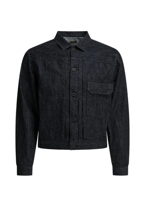KAPITAL button cotton denim jacket - Blue