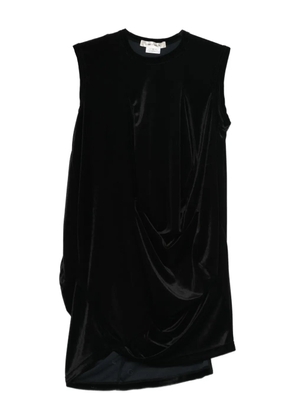 Comme Des Garçons draped top - Black