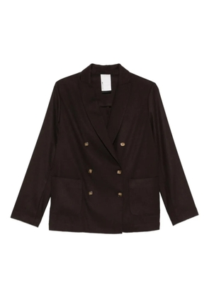 Rewind double-breasted blazer - Brown