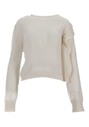 Niccolò Pasqualetti ruffled sweater - Neutrals
