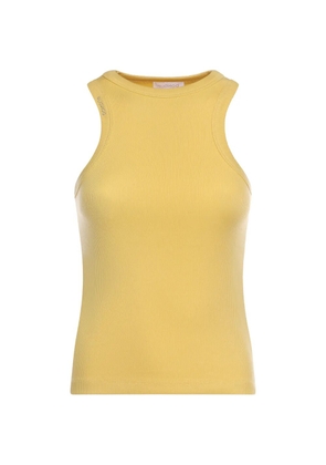 DONDUP ribbed tank top - Yellow