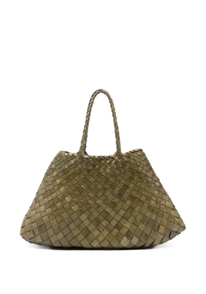 DRAGON DIFFUSION small Santa Croce tote bag - Green