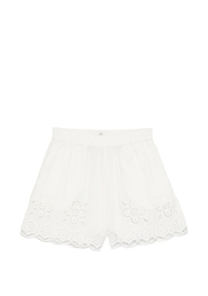 Sea Babette eylet shorts - White