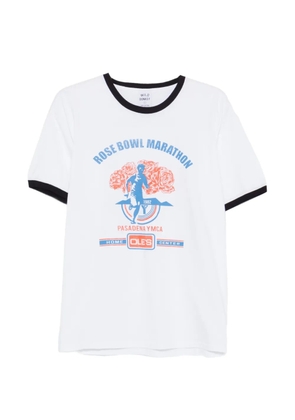 Wild Donkey print crew-neck T-shirt - White