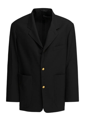BEAMS PLUS Paul button-up patch-pocket blazer - Black