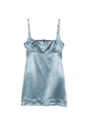 BONDI BORN square-neck mini dress - Blue