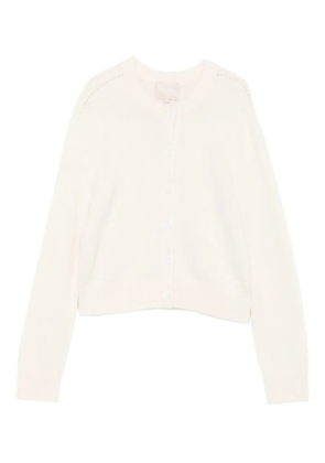 kujten cashmere cardigan - White