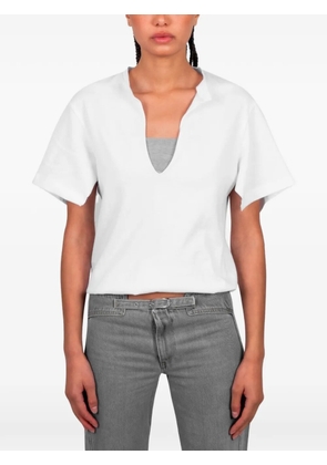 Gimaguas Alina V-neck T-shirt - White