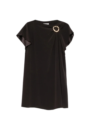 JOSEPH Anika ring-detail mini dress - Brown