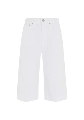 DONDUP wide-leg shorts - White