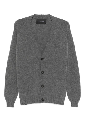 Tagliatore v-neck cardigan - Grey
