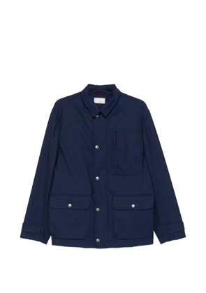 Brunello Cucinelli flap-pockets jacket - Blue