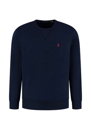 Polo Ralph Lauren embroidered-logo crew-neck sweater - Blue