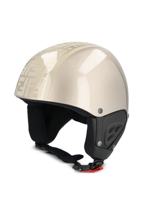 FENDI logo ski helmet - White