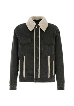 FENDI corduroy jacket - Grey