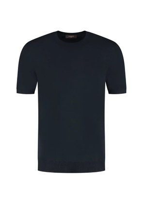 Zanone short-sleeve sweater - Blue