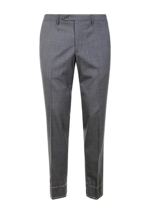 Rota side-pocket buttoned-pocket pants - Grey