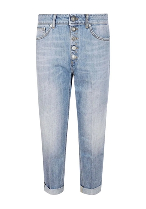 DONDUP buttoned cotton jeans - Blue