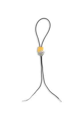 KAPITAL floral bolo tie - Black