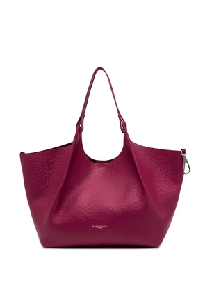 GIANNI CHIARINI logo-detail top-handle tote bag - Pink
