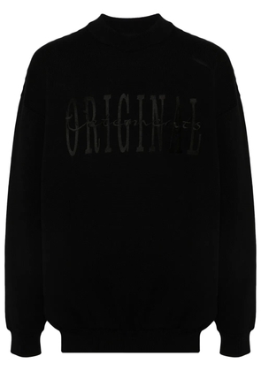 VETEMENTS Original sweater - Black
