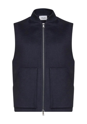 D4.0 wool gilet - Blue