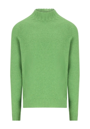 Tagliatore high-neck cashmere sweater - Green