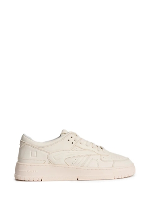 D.A.T.E. Torneo perforated sneakers - Neutrals