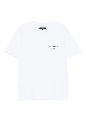 Purple Brand jersey short-sleeve T-shirt - White