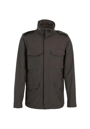 Moorer buttoned pocket jacket - Brown