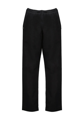 Japan Rags Nikko logo-patch elasticated trousers - Black