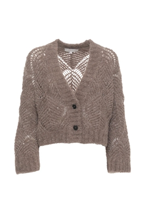 Antonelli buttoned cardigan - Brown