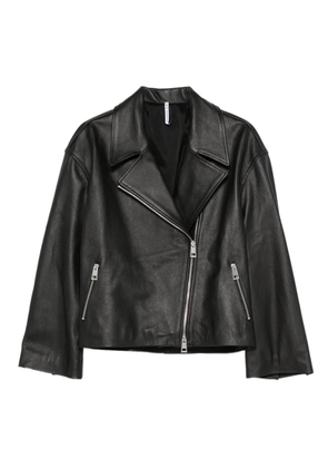 Liviana Conti zip fastening jacket - Black