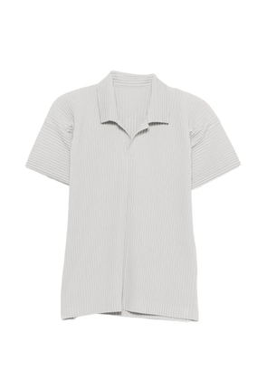 Homme Plissé Issey Miyake V-neck T-shirt - Grey