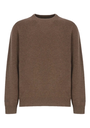 MC2 Saint Barth crew-neck long-sleeved sweater - Brown