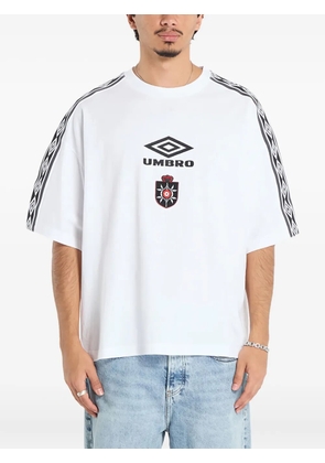 UMBRO logo-tape T-shirt - White