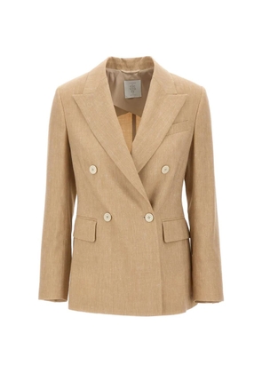 Eleventy double-breasted blazer - Neutrals