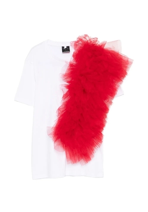 Alchemy ruffled T-shirt - White