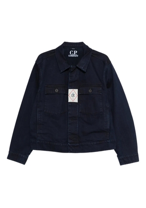 C.P. Company flap-pockets denim jacket - Blue