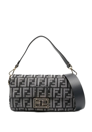 FENDI Baguette® jacquard shoulder bag - Grey