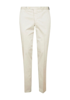 Rota button-fly cotton trousers - Neutrals