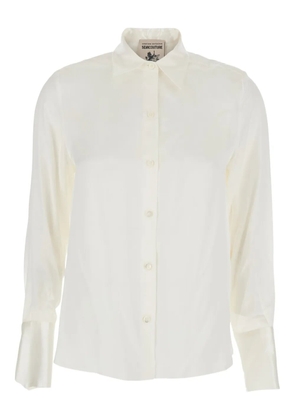 Semicouture Emilie classic-collar button shirt - Neutrals